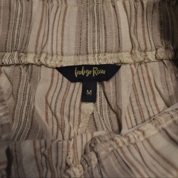 Indigo Rein linen blend pants NWT - Picture 5 of 12